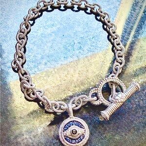 Judith Ripka Evil Eye Bracelet.